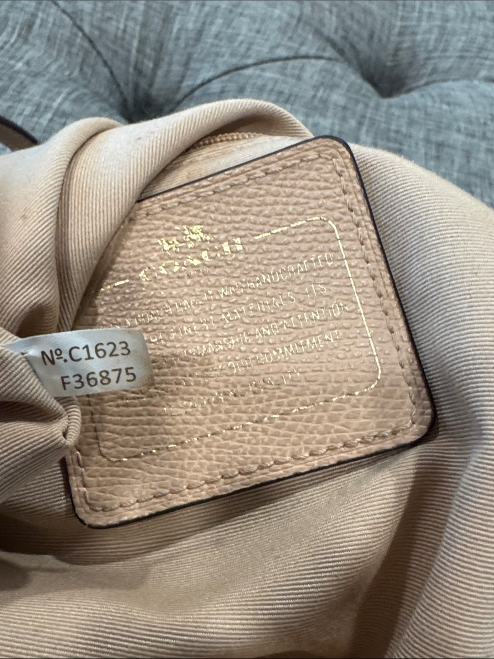 Coach Bag City Zip Tote Tan Leather Tote - Picture 13 of 17